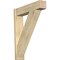 Ekena Millwork Traditional Block Rough Sawn Outlooker, Douglas Fir, 8"W x 34"D x 42"H OUT08X34X42TRA05RDF - alternate 1
